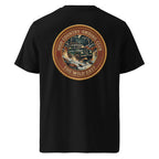 Organic Tee 4WD Club T-shirt, black, large round back logo graphic